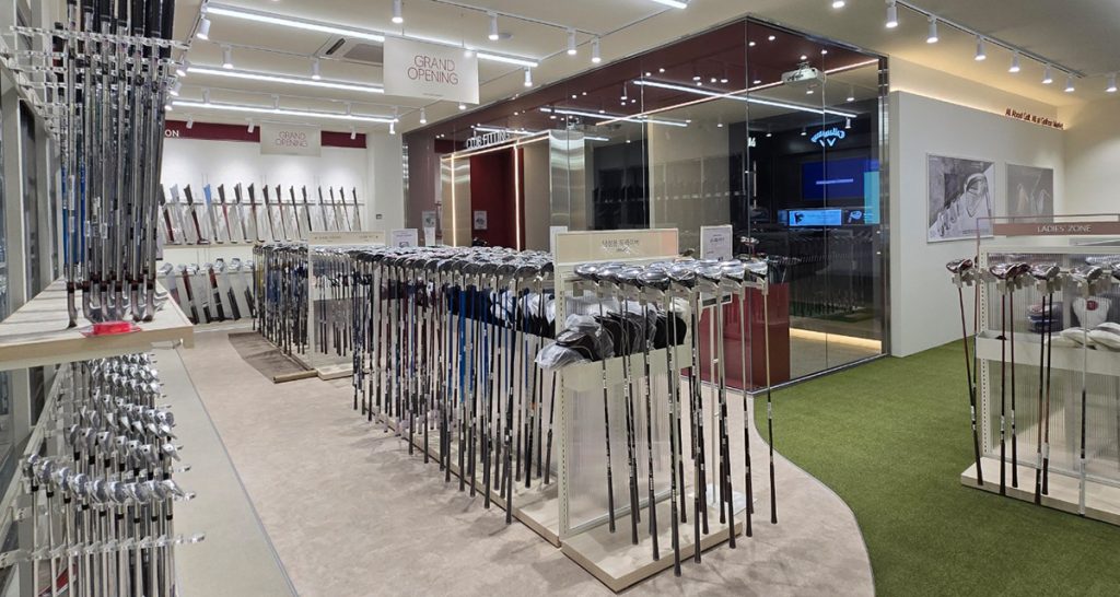 GOLFZON Commerce Releases Golf Club Sales Rankings for October 2025 1 GOLFZON Market Hadan branch