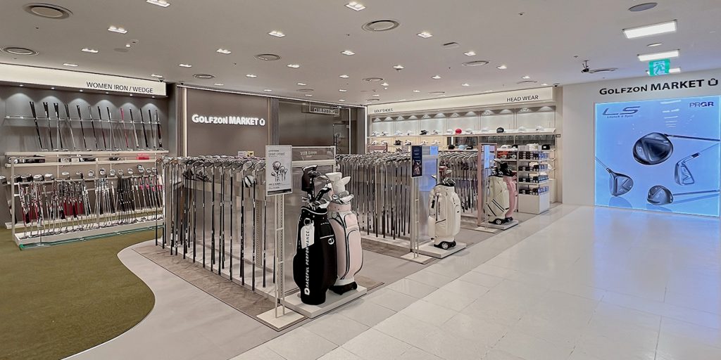 Photo Exterior view of the GOLFZON Market Mia Hyundai store