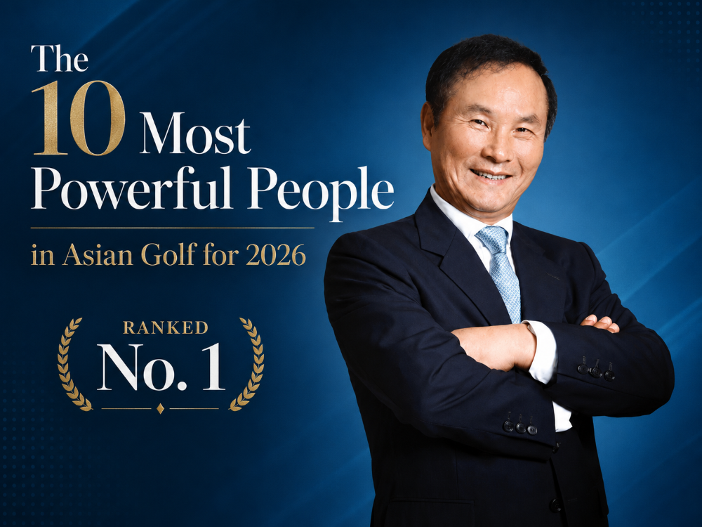 The 10 most powerful people in Asian golf for 2026