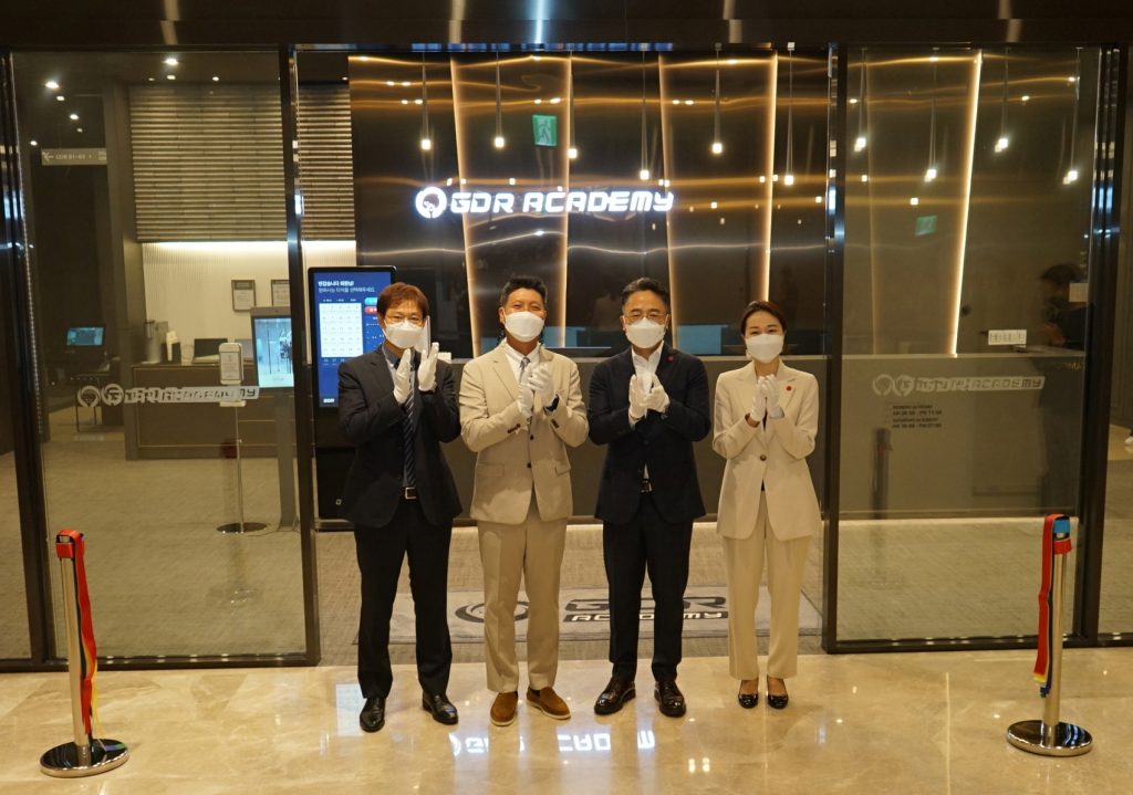 Opening of GOLFZON GDR Academy's 100th branch, Gangnam Center Field