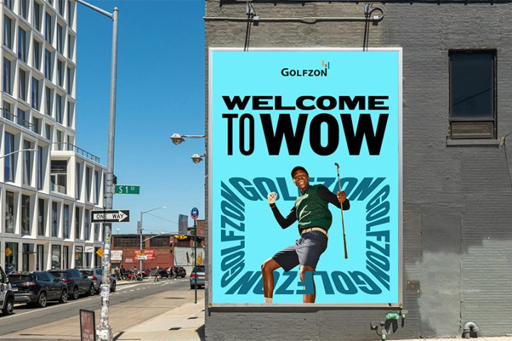 golfzon america wow sign