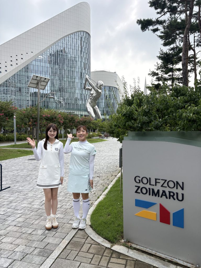 Chie Arimura at GOLFZON ZOIMARU in Daejeon