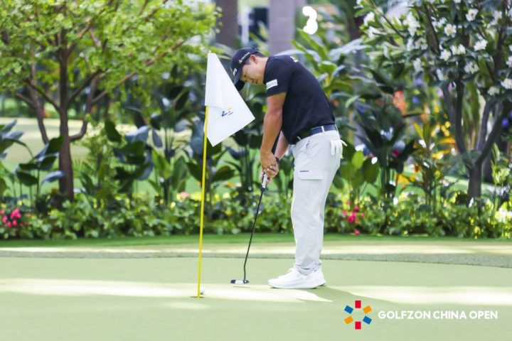 Kim Hong taek at the 2026 GOLFZON CHINA OPEN